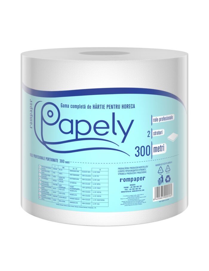 Rola prosop hartie profesional 300m Papely