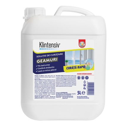 Solutie curatare geamuri 5L Klintensiv