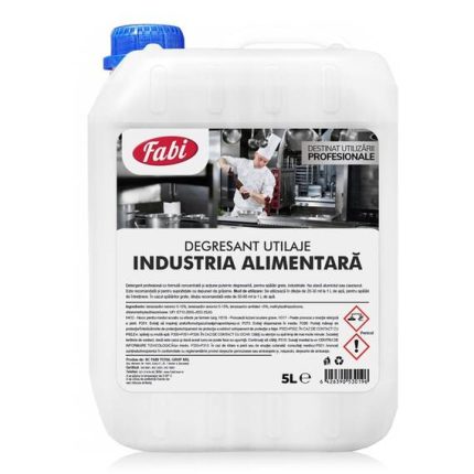 Degresant profesional Fabi pentru industria alimentara 5L