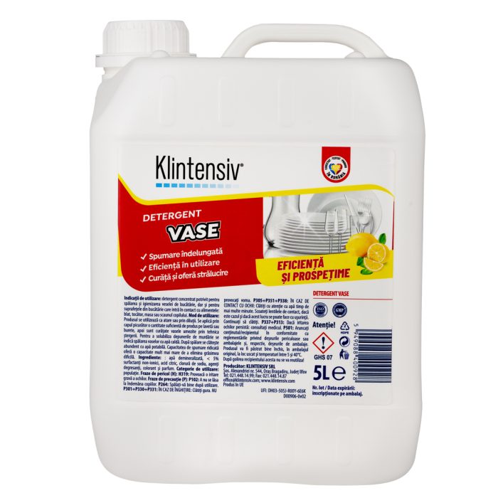 Detergent de vase 5L Klintensiv