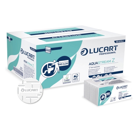 Prosoape pliate tip Z Lucart Aquastream-864018J