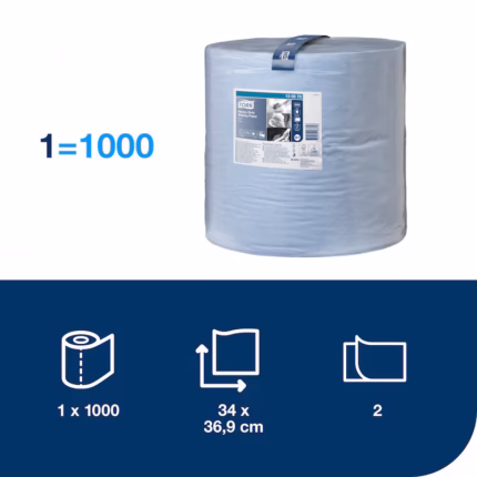 Rola hartie industriala Tork, 340m,1000 portii-130070